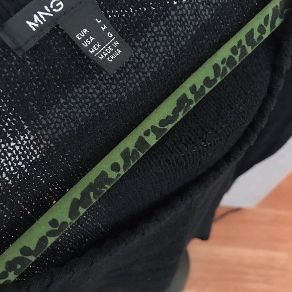 Preowned Mango Women’s See Through Fashion Top - Picture 4 of 4